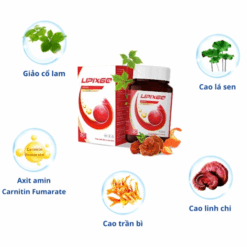Viên uống hỗ trợ giảm mỡ máu Lipixgo