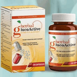 Viên uống hỗ trợ ổn định đường huyết Herbal GlucoActive
