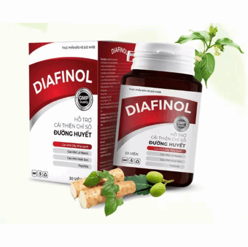 Viên uống Diafinol hỗ trợ cải thiện tiểu đường