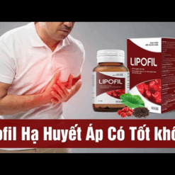 Viên uống Lipofil hỗ trợ giảm mỡ máu