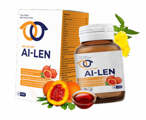 Viên Bổ Mắt Ai-Len (Ailen) Hỗ Trợ Cải Thiện Thị Lực