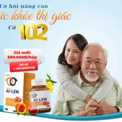 Viên Bổ Mắt Ai-Len (Ailen) Hỗ Trợ Cải Thiện Thị Lực
