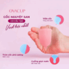 Cốc Nguyệt San Ovacup USA Silicone mềm chống tràn