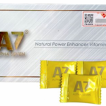 3 Viên kẹo A7 Alpha Seven hương chanh tăng cường sinh lý nam chính hãng