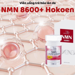 Viên uống trẻ hóa đẹp da cao cấp NMN 8600+ hộp 30 viên