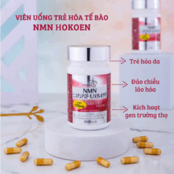 Viên uống trẻ hóa đẹp da cao cấp NMN 8600+ hộp 30 viên