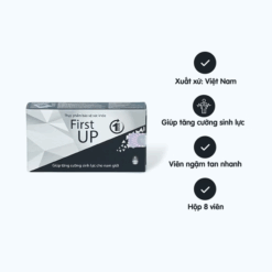 Viên ngậm First Up 1 Hour hỗ trợ tăng cường sinh lực cho nam giới