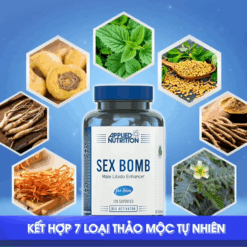 Viên uống Applied Nutrition Sex Bomb For Him hỗ trợ sức khỏe nam giới nhập khẩu Anh
