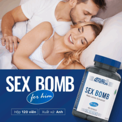 Viên uống Applied Nutrition Sex Bomb For Him hỗ trợ sức khỏe nam giới nhập khẩu Anh