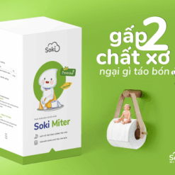 Bột hòa tan Soki Miter giúp hỗ trợ tăng cường tiêu hóa, giảm đầy bụng (20 gói)