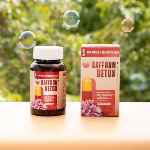 Viên Uống Giảm Cân Saffron Detox Giảm Từ 2kg Đến 4kg