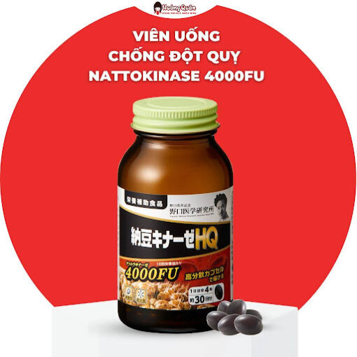 Viên Uống Chống Đột Quỵ, Tai Biến Nattokinase Noguchi Nhật Bản
