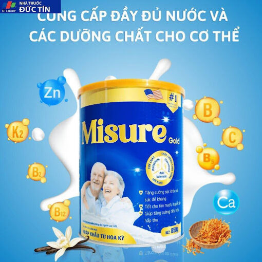 Sữa Non Ngủ Ngon MISURE Gold 850G