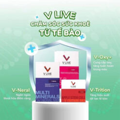 Combo bộ 3 thực phẩm dinh dưỡng tế bào Vlive