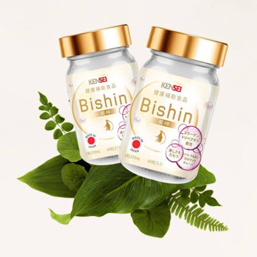 Viên Uống Bishin Tripeptide Collagen Sáng Da, Chống Nhăn Nhật Bản 60 Viên