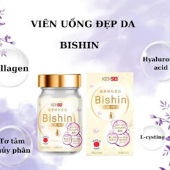 Viên Uống Bishin Tripeptide Collagen Sáng Da, Chống Nhăn Nhật Bản 60 Viên