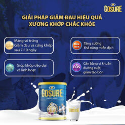 Sữa Xương Khớp Gosure Canxi Mỹ 800g