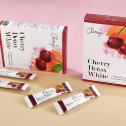 Cherry Detox White hỗ trợ tăng độ ẩm, độ đàn hồi cho da