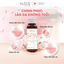 Nước uống bổ sung collagen Nucos Spa tăng cường khả năng chống oxy hóa 10 chai