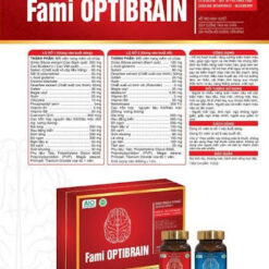 Viên hỗ trợ hoạt huyết, tăng cường tuần hoàn máu não Fami Optibrain