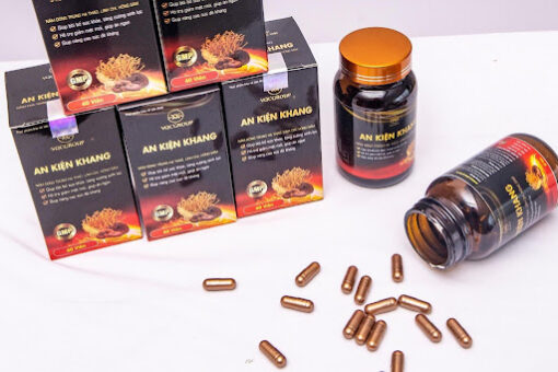 Viên Nang An Kiện Khang Hỗ Trợ Đề Kháng hộp 60 viên