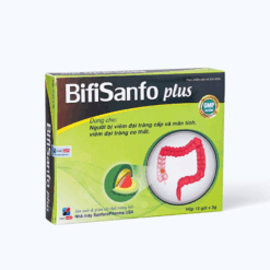 Bột uống BifiSanfo Plus bổ sung men vi sinh hỗ trợ hệ tiêu hóa
