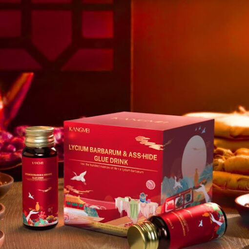Nước Uống Kangmei Cao Da Lừa và Câu Kỷ Tử Giúp Nội Tiết Và Ngủ Ngon