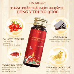 Nước Uống Kangmei Cao Da Lừa và Câu Kỷ Tử Giúp Nội Tiết Và Ngủ Ngon