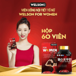 Viên uống Welson For Women hỗ trợ tăng cường sinh lý nữ (Lọ 60 viên)