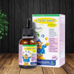Siro Fitobimbi Omega Junior Gocce Pharmalife bổ sung acid béo không no Omega-3, Omega-6 (30ml)