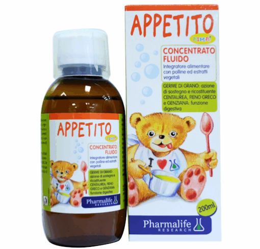 Siro ăn ngon Fitobimbi Appetito 200ml
