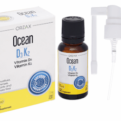 Xịt Ocean D3K2 Orzax 20ml bổ sung Vitamin D3 và Vitamin K Cho Trẻ