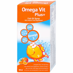 Siro Omega Vit & Vit Plus+ tăng khả năng chống oxy hóa tốt cho não bộ và mắt