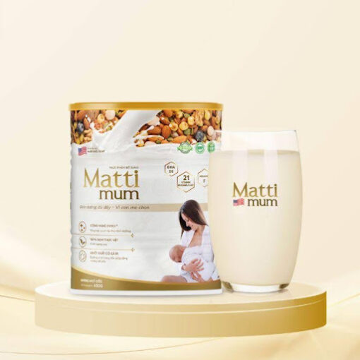 Sữa hạt Matti Mum lợi sữa cho mẹ sau sinh 650g