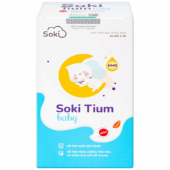 Bột hòa tan Soki Tium Baby (12 gói) Giúp bé ngủ ngon