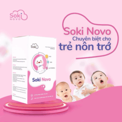 Bột hòa tan Soki Novo giảm chướng bụng, đầy hơi cho bé (18gói x 3gr)