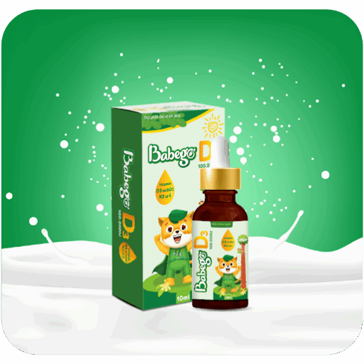 Dầu chùm ngây D3-K2 Babego 10ml từ Đức