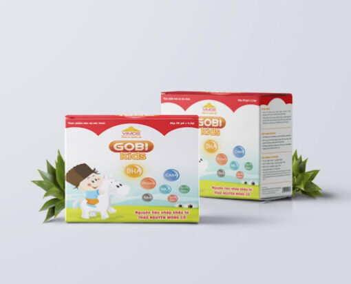 Cốm ăn ngon Gobi Kids bổ sung canxi hữu cơ phát triển chiều cao cân nặng
