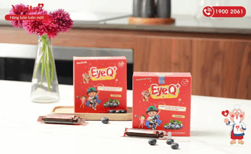 Siro Bổ Mắt EyeQ+ Cho Trẻ Từ 1 Tuổi (Hộp 20 Ống x 10ml)