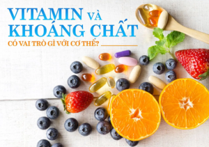 bổ sung vitamin và khoáng chất