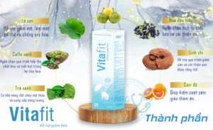 viên sủi giảm cân tự nhiên Vitafit
