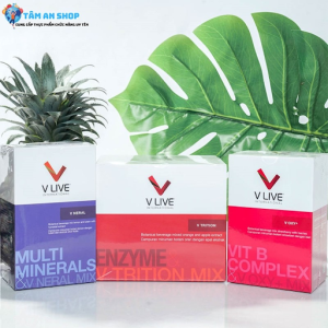 combo bộ 3 thực phẩm dinh dưỡng tế bào Vlive