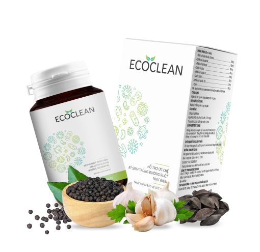 Viên uống diệt giun sán và ký sinh trùng EcoClean